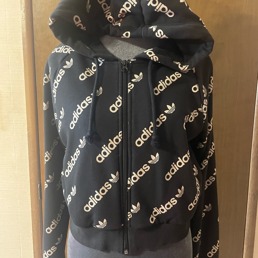 Adidas zip up hoodie